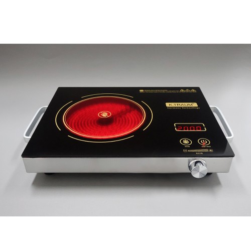 트라움 1구 하이라이트 전기레인지 전기쿡탑 휴대용 YL-T23N