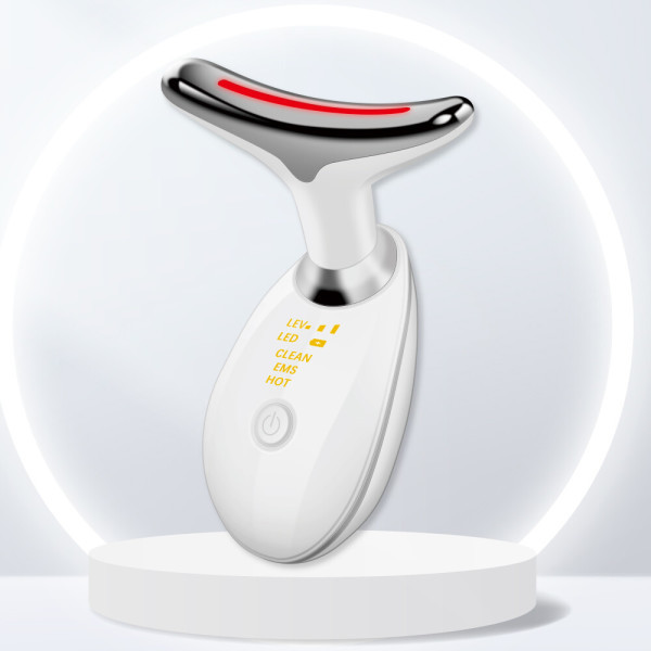 레인보우 뷰티디바이스 갈바닉 고주파 얼굴목 마사지기