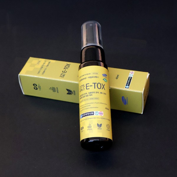 275이톡스 구강 스프레이 치주염 스프레이 치아통증 잇몸통증 40ml