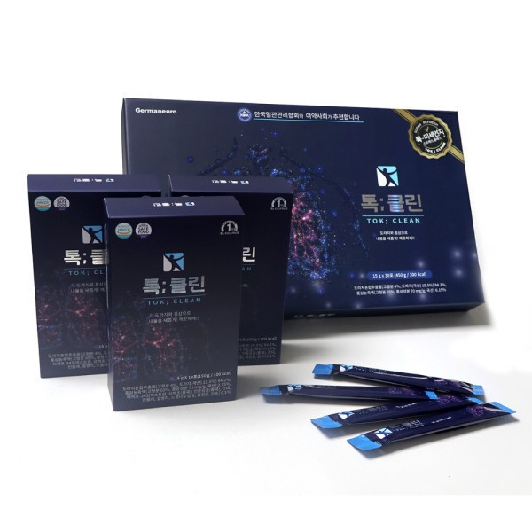 톡클린 기관지건강 환절기 영양제 15g x 30포 1세트