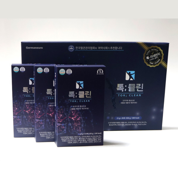 톡클린 기관지건강 환절기 영양제 15g x 30포 1세트