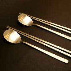 프리미엄 티타늄 수저 세트