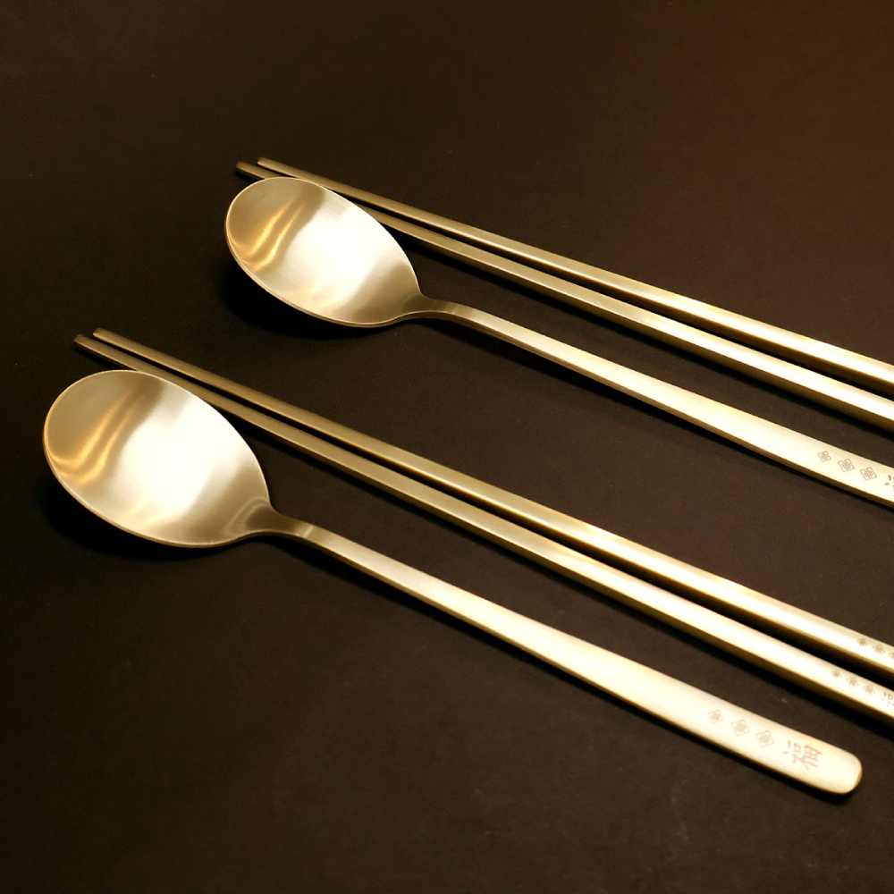 프리미엄 티타늄 수저 세트