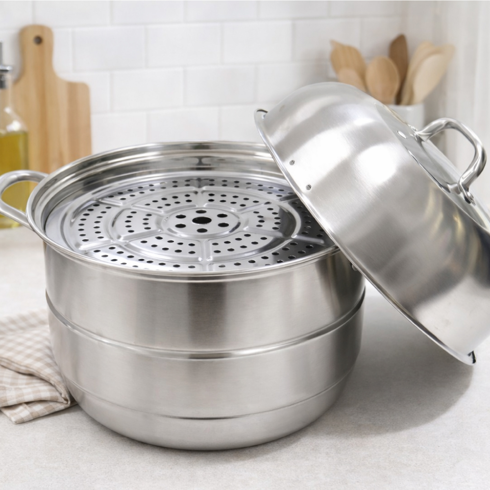 삼중바닥 32cm 찜솥