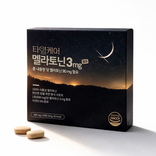 식뭀성 멜라토닌 타임케어3mg