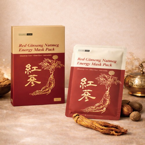 홍삼육두구 한방 탄력개선 마스크팩 5매